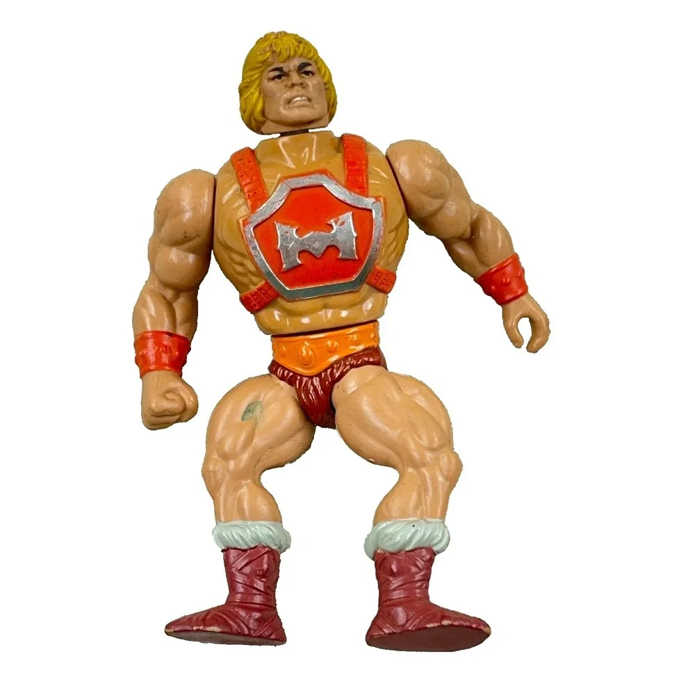 Vintage 1984 Thunder Punch He-Man Action Figure MOTU Masters of the Universe